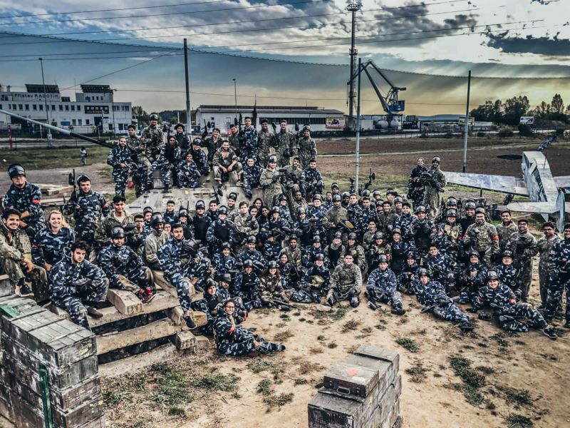 Paintball - teambuilding v Praze