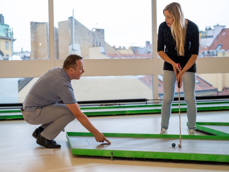 Minigolf - pohodový teambuilding