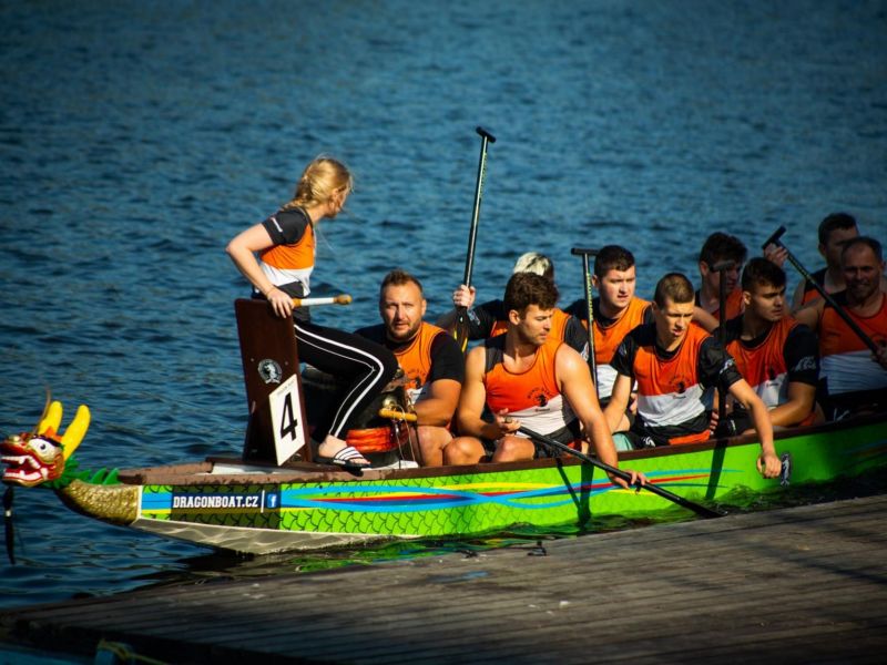 Dragonboating - otdoorová aktivita pro firmy