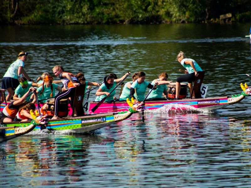Dračí lodě - adrenalinový teambuilding