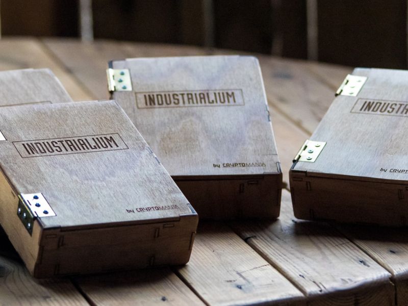 Industrialium - šifrovací teambuildingová hra